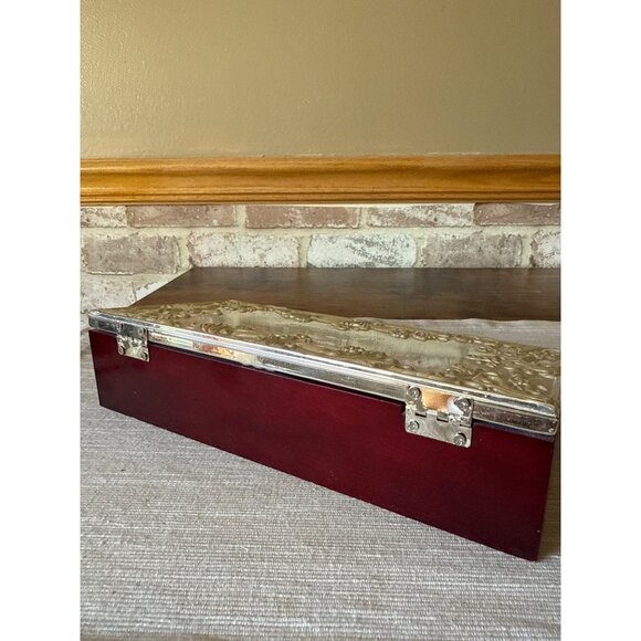 Silver-Plated Godinger Silver Art Vanity Set Comb & Photo Frame Belltera Casino - Picture 11 of 16